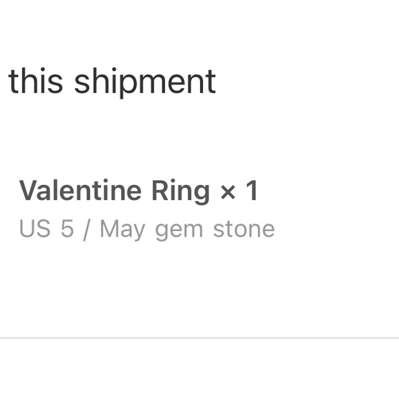 fedoma emerald ring #US 5 - Picture 2 of 2